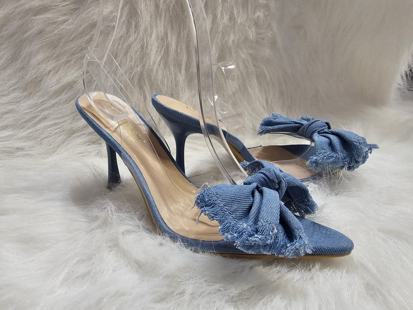 Denim Heels