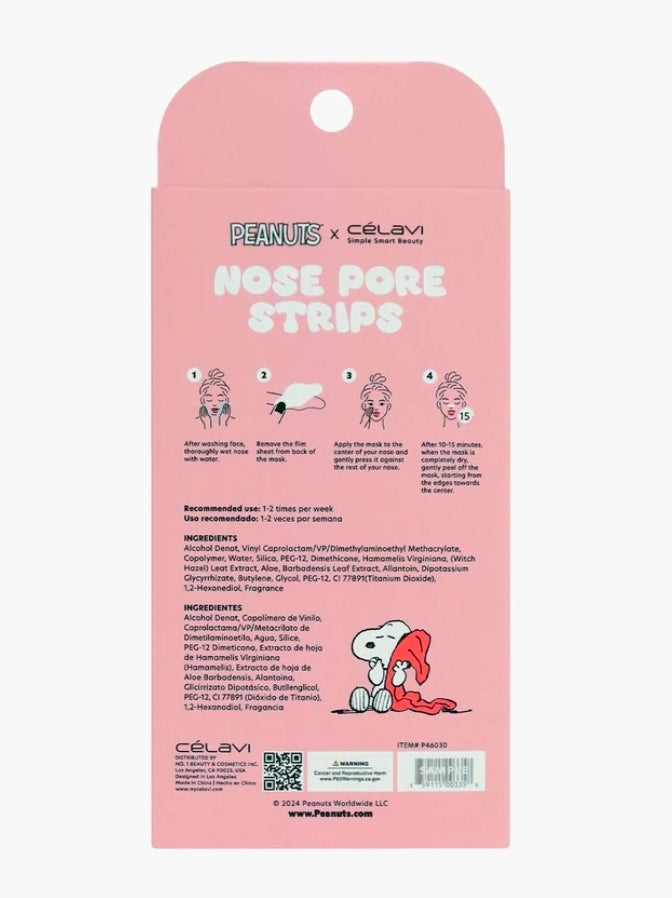 PEANUTS NOSE PORE STRIPS