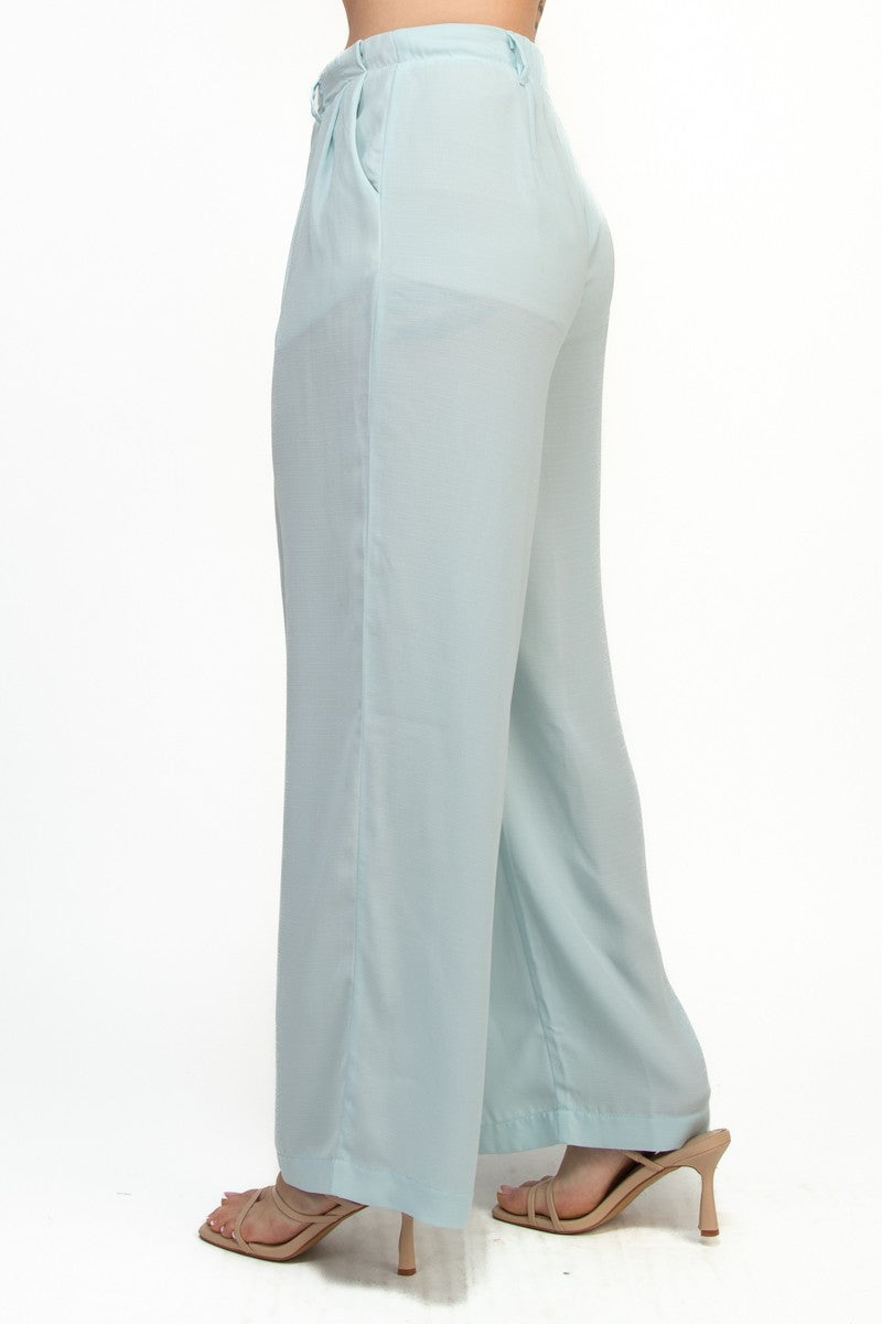 Pleated Back Smocked Linen Set