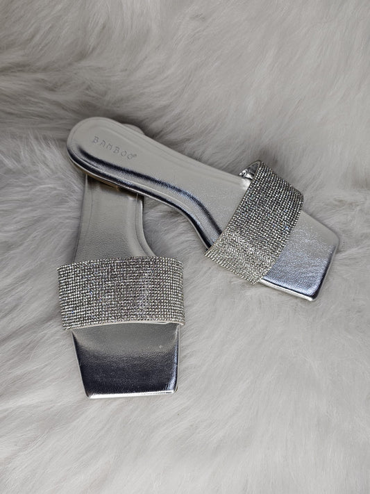Silver Bernes Sandals