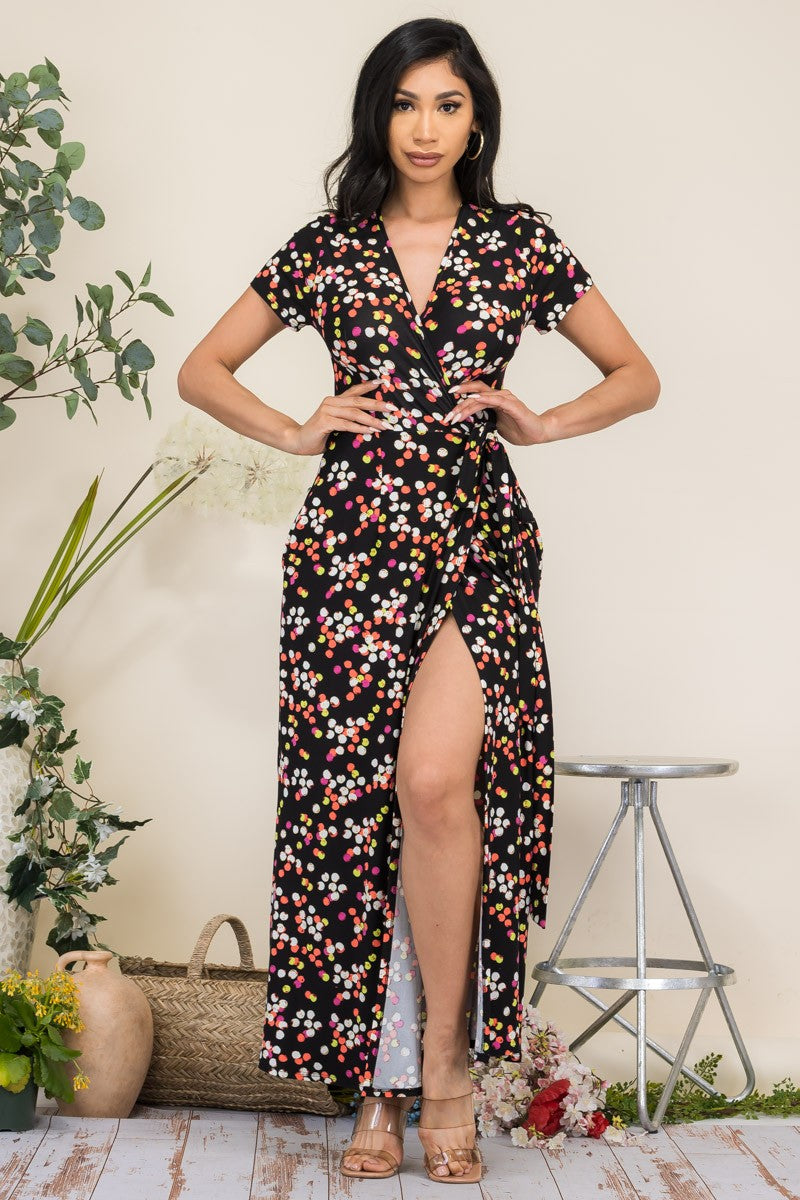 Short Sleeve Maxi Dress