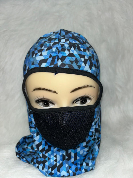 Blue Diamond Mask