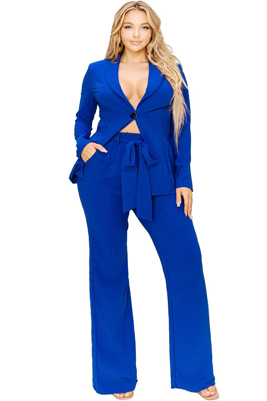 Blazer Pants Set