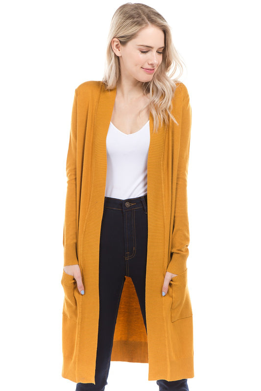 Mustard Cardigan