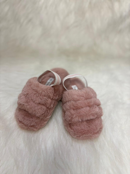 Girls Pink Pantuflas
