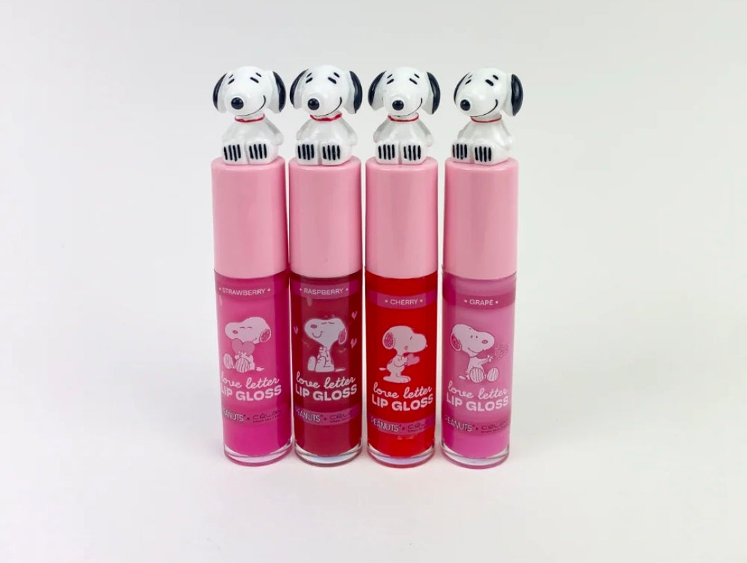 PEANUTS LIP GLOSS SET