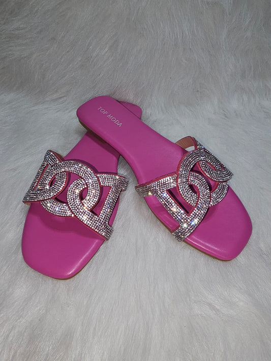 Fuchia Top Moda Sandals