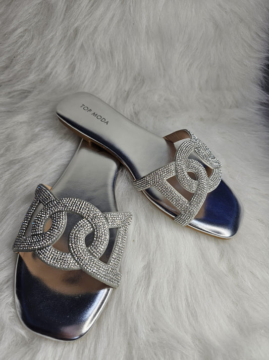 Silver Sandals